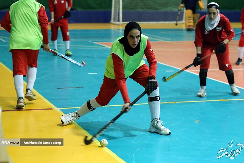 (تصاویر) تمرین تیم ملی هاکی بانوان